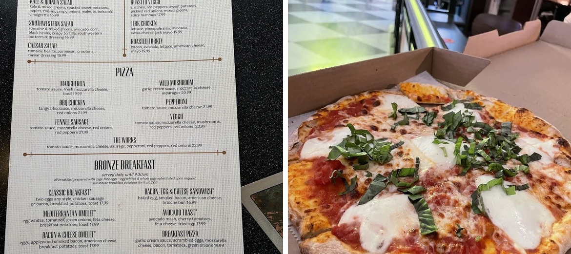 The Bronze Pizza